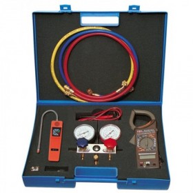 Maleta de instrumentación de frío para gases R407C. R404A y R410A