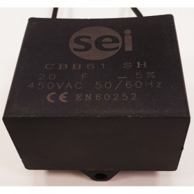 Minicondensador arranque motores monofásicos 20µF