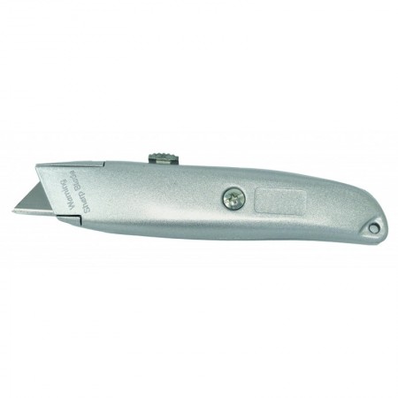 Cúter retráctil de aluminio MERCATOOLS 18mm