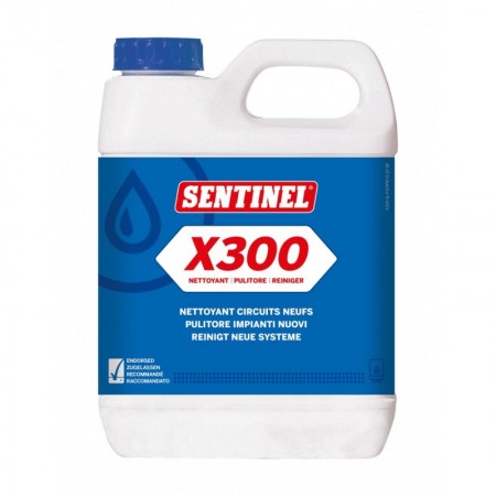 Bote 1L Limpiador instalaciones nuevas SENTINEL X300