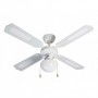 Ventilador de techo con luz FM CLASSIC 105B