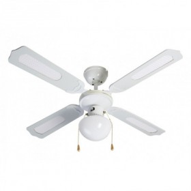 Ventilador de techo con luz FM CLASSIC 105B