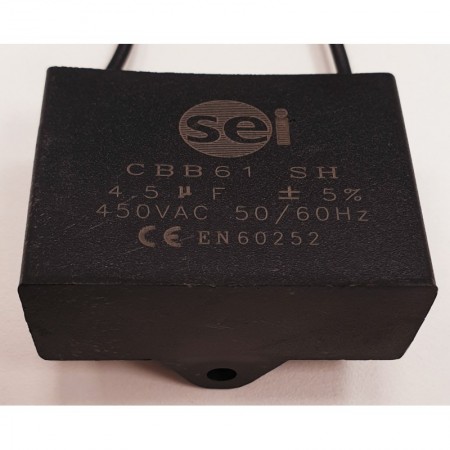 Minicondensador arranque motores monofásicos 4.5µF