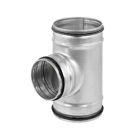 Te a 90º con junta de Ø200mm MERCATUB Macho-Macho
