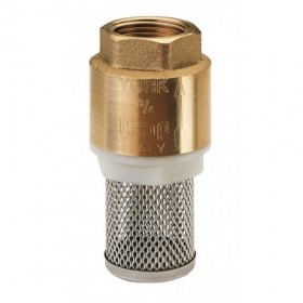 Válvula pié latón YORK 4"