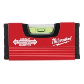 Nivel de bolsillo de burbuja MILWAUKEE MINIBOX longitud 10cm