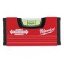 Nivel de bolsillo de burbuja MILWAUKEE MINIBOX longitud 10cm