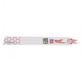 Pack 5 hojas sierra metal MILWAUKEE TORCH longitud 230mm 14tpi