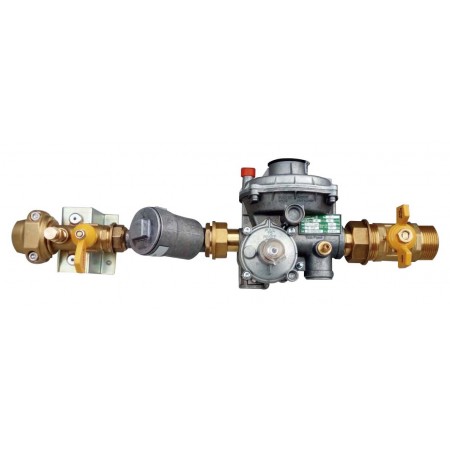 Conjunto MPB tipo Bilbao de 25 Nm3/h con Ps 55 mbar entrada PE Ø 32 solo Máx. MERCAGAS B-25