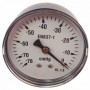 Vacuómetro Ø60mm horizontal 1/4 " -76 a 0 cmHg