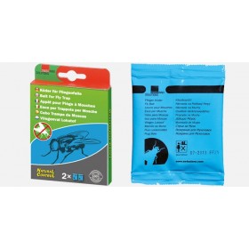 Juego 2 uds recambio trampa moscas exterior SWISSINNO