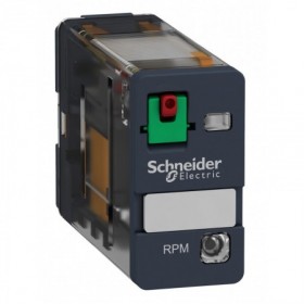 Relé de potencia enchufable con led 1NA-NC 15A 24VAC SCHNEIDER RPM12B7