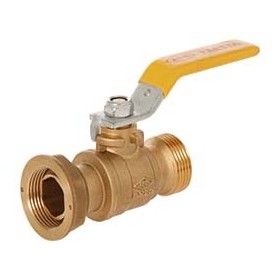 Válvula gas contador recta de 2-1/2” palanca PN5