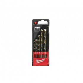 Estuche 5 brocas pared MILWAUKEE MARS Ø4-5-6-8-10mm