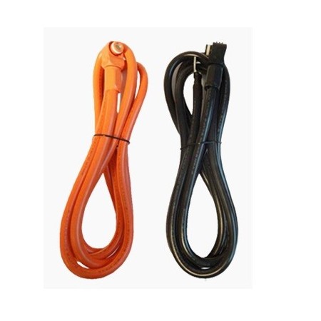 Kit cables UPOWER batería a inversor 1 positivo y 1 negativo