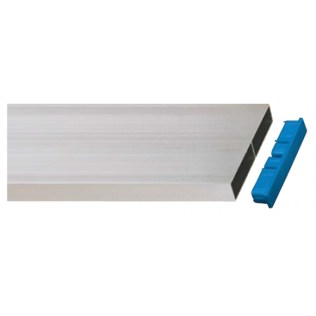 Regla albañil de aluminio MERCATOOLS 2000x100x18mm