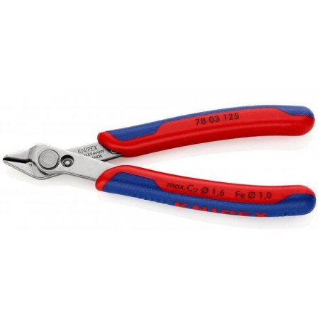 Alicate corte de precisión KNIPEX ELECTRONIC SUPER KNIPS® 125mm