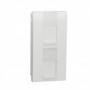 Tapa doble TJ45 keystone V&D SCHNEIDER NEW UNICA
