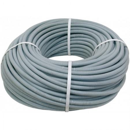 Rollo 50m tubo corrugado eléctrico libre de halógenos VOLTIMERC LHTC Ø32mm