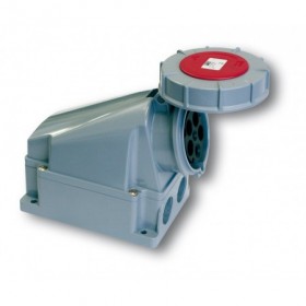 Base enchufe superficie 3P+T 63A 400VAC IP67