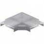 Curva 90º en acero galvanizado sendzimir INTERFLEX para bandeja portacables VIATEC 110 x 200mm