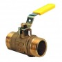 Llave gas montante macho-macho de 1" PN5 palanca