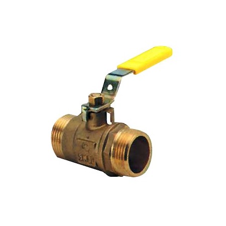 Llave gas montante macho-macho de 1" PN5 palanca