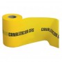 Rollo 100 mts. cinta señalización gas ancho 150mm