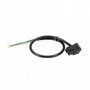 Cable 300mm y conector cuadrado para trasformador encendido con carcasa especial DANFOSS EBI