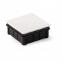 Caja eléctrica empalmes de empotrar 100x100x45mm IP30