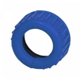 Protector de goma para manómetros azul de Ø80mm