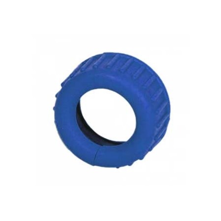 Protector de goma para manómetros azul de Ø80mm