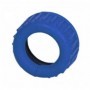 Protector de goma para manómetros azul de Ø80mm