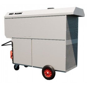 Generador de aire caliente para invernaderos. granjas y grandes superficies MET MANN AM-180 180kW sin quemador