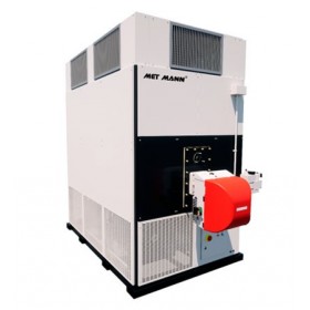 Generador aire caliente vertical MET MANN MM-500-G 500kW sin quemador