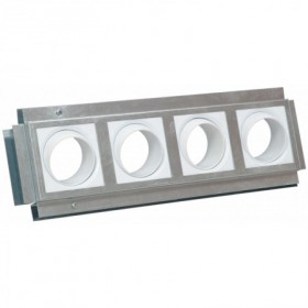 Marco para difusores ESCOCLIMA TAE MODELO 2 difusores para conducto de fibra
