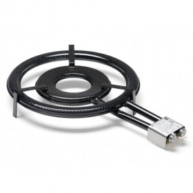 Paellero circular 2 fuego para exterior P 15.5 kW diám. 50 cm para gas butano