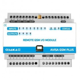 AVISA GSM APE (SMS) FORMATO DIN  220V