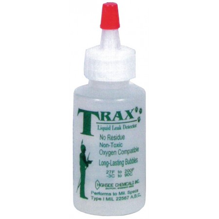 Botella de 38ml de busca fugas TRAX