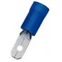 Caja 100 uds Terminales faston macho aislado azul VOLTIMERC MDD sección 1.5 a 2.5mm²