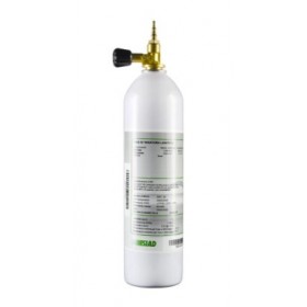 Botella con mezcla al 98 ppm para test de sondas de CO BEINAT