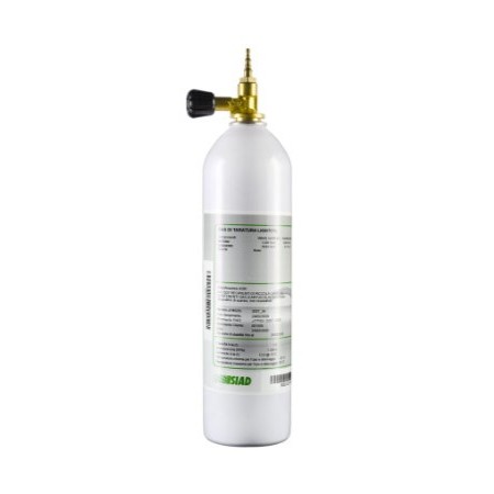 Botella con mezcla al 98 ppm para test de sondas de CO BEINAT