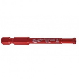 Broca material porcelánico MILWAUKEE DIAMOND PLUS Ø5mm 1/4"hex.