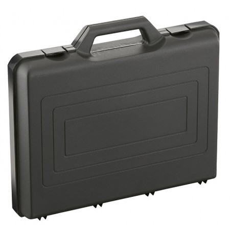 Maleta de plástico 170/36 de 370x282x77mm negra