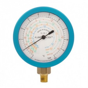 Manometro vertical baja BLONDELLE para gases R32 y R410A Ø60mm