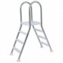 Escalera para piscina elevada 3/3 peldaños AISI-304