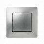 Interruptor conmutador empotrar aluminio plata VOLTIMERC 10A 250VAC