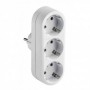 Adaptador enchufe triple frontal VOLTIMERC