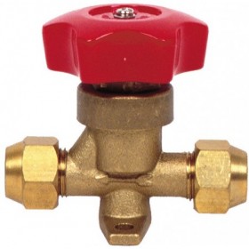 Válvula paso recto volante CT-D-12   3/4" SAE