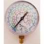 Manómetro de alta presion para R22. R134a. R404A y R407C Ø80mm